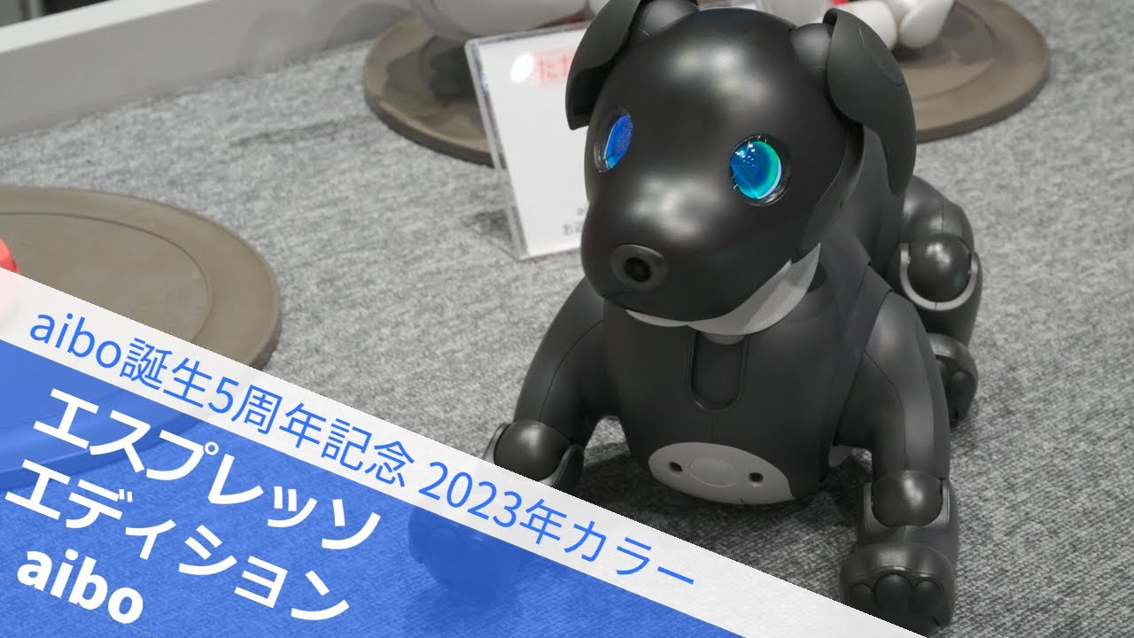 aibo誕生5周年記念 2023年カラー aibo エスプレッソ エディション