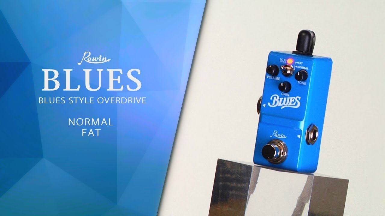 ROWIN / ギターエフェクター BLUES - YouTube