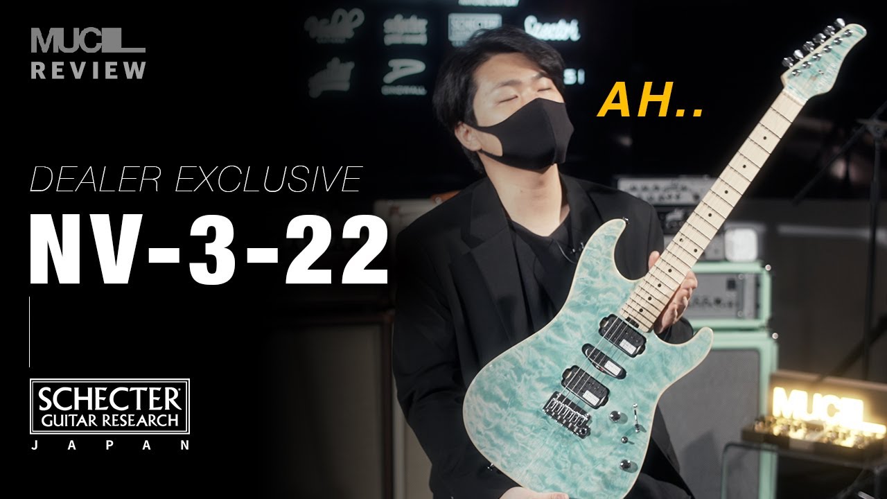 Schecter Japan | NV-3-22-VTR Dealer Exclusive | MUCL Review - YouTube