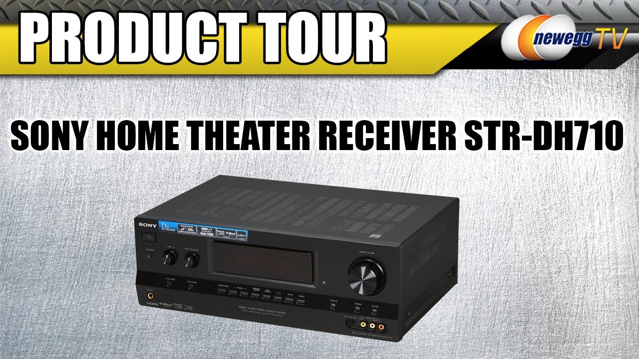 SONY 7.1-Channel Home Theater A/V Receiver STR-DH710 - Newegg.com