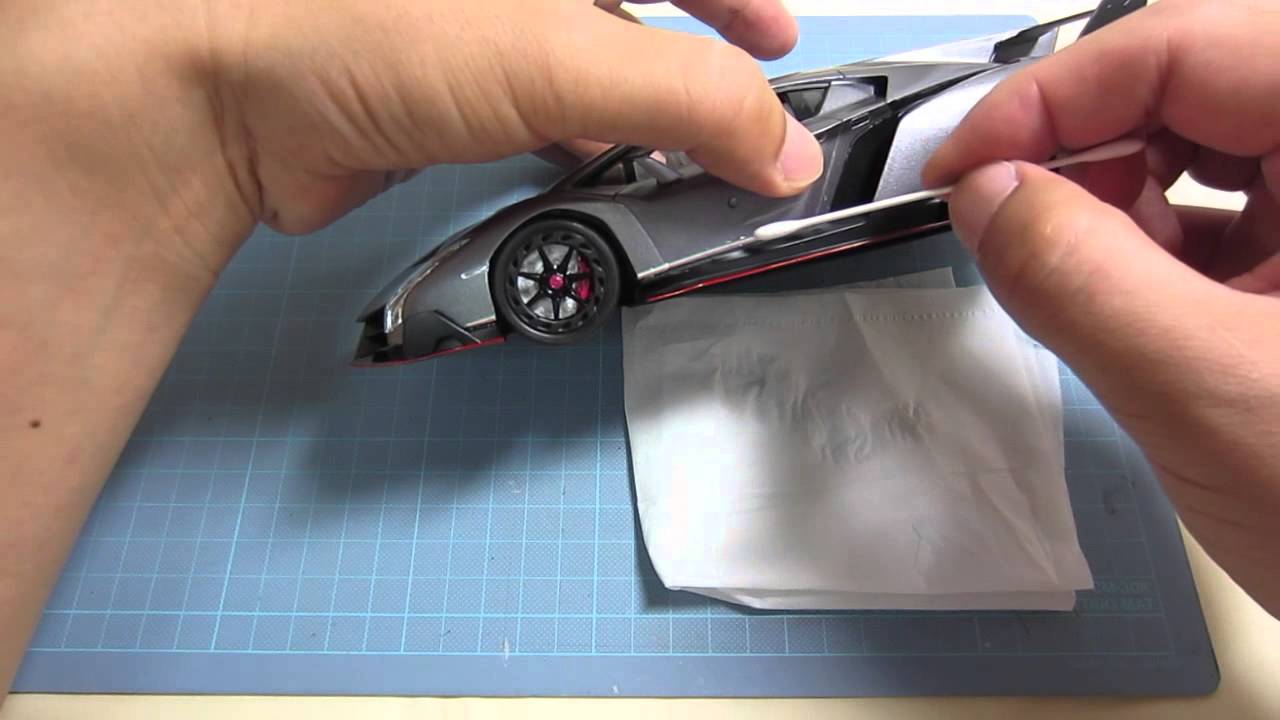 車のプラモデル製作】フジミ ランボルギーニ ヴェネーノ完成 FUJIMI