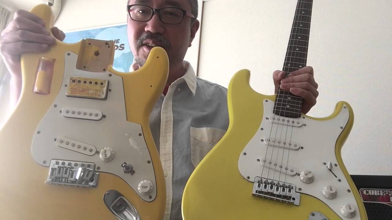 I bought a cheap guitar (3) PhotoGenic - YouTube