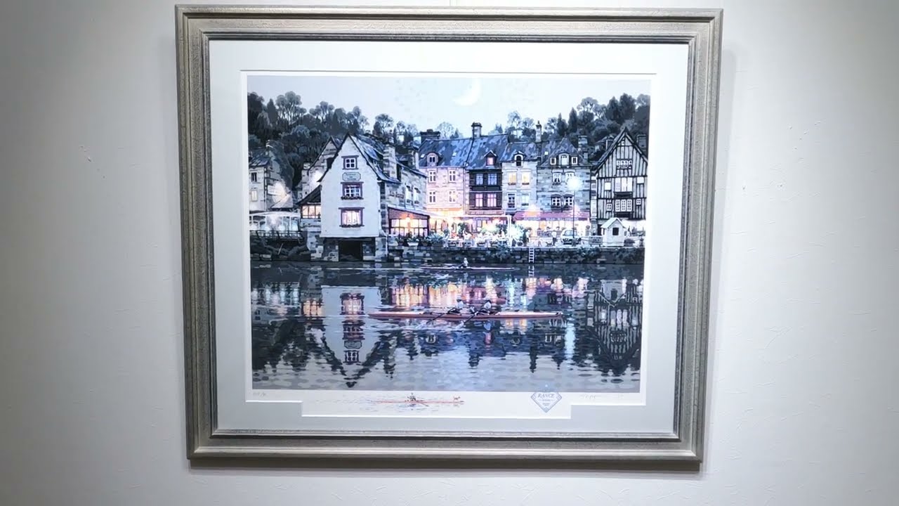 インテリアの絵画をシルクスクリーンの版画で制作した笹倉鉄平の