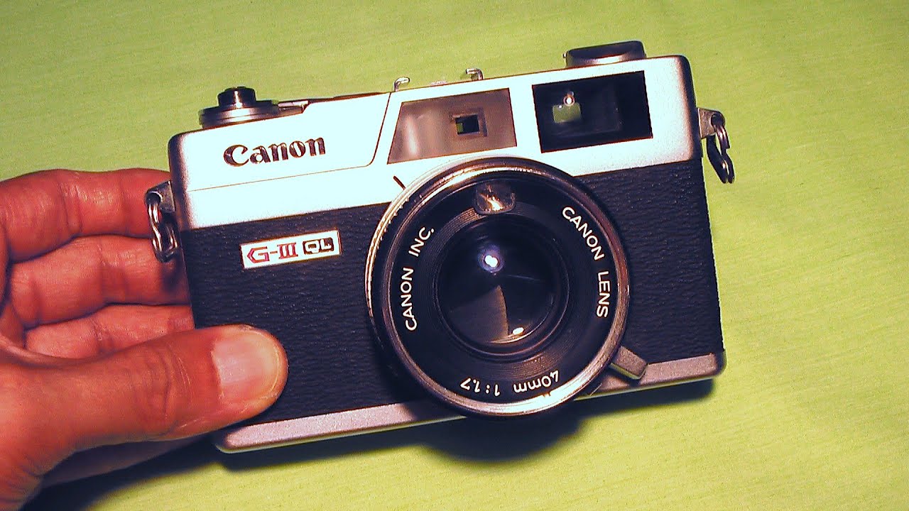 Canon ☆動作品☆ Canon Canonet QL17 G-III 40mm F1.7 キャノン