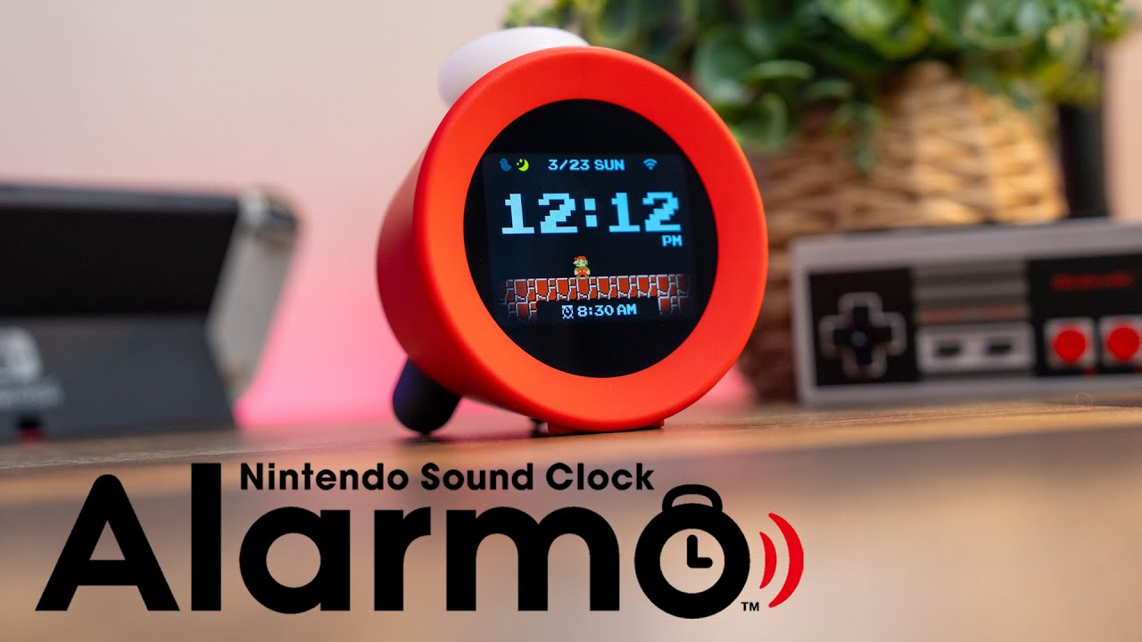 Nintendo Sound Clock: Alarmo - Everything You Need To Know! - YouTube
