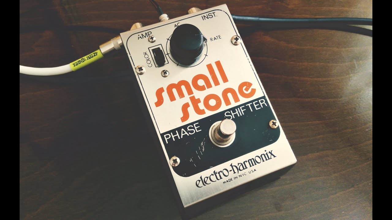 1976 Electro Harmonix Small Stone Phase Shifter Version 2 - YouTube