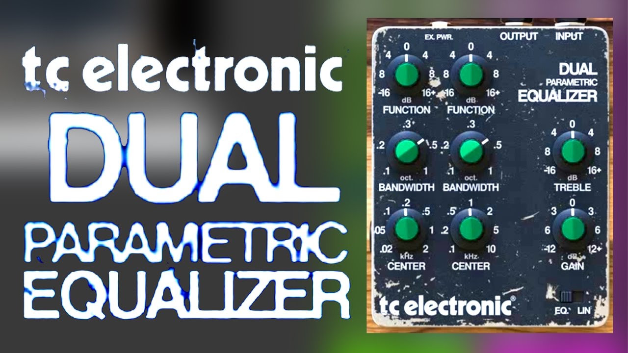 TC electronic Plugin DUAL Parametric EQUALIZER - YouTube