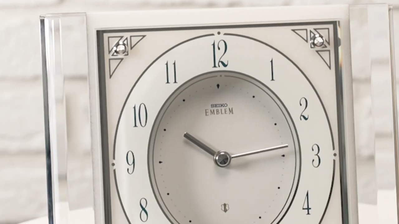 SEIKO EMBLEM セイコーエンブレム 置き時計 [HW564W] HW564W