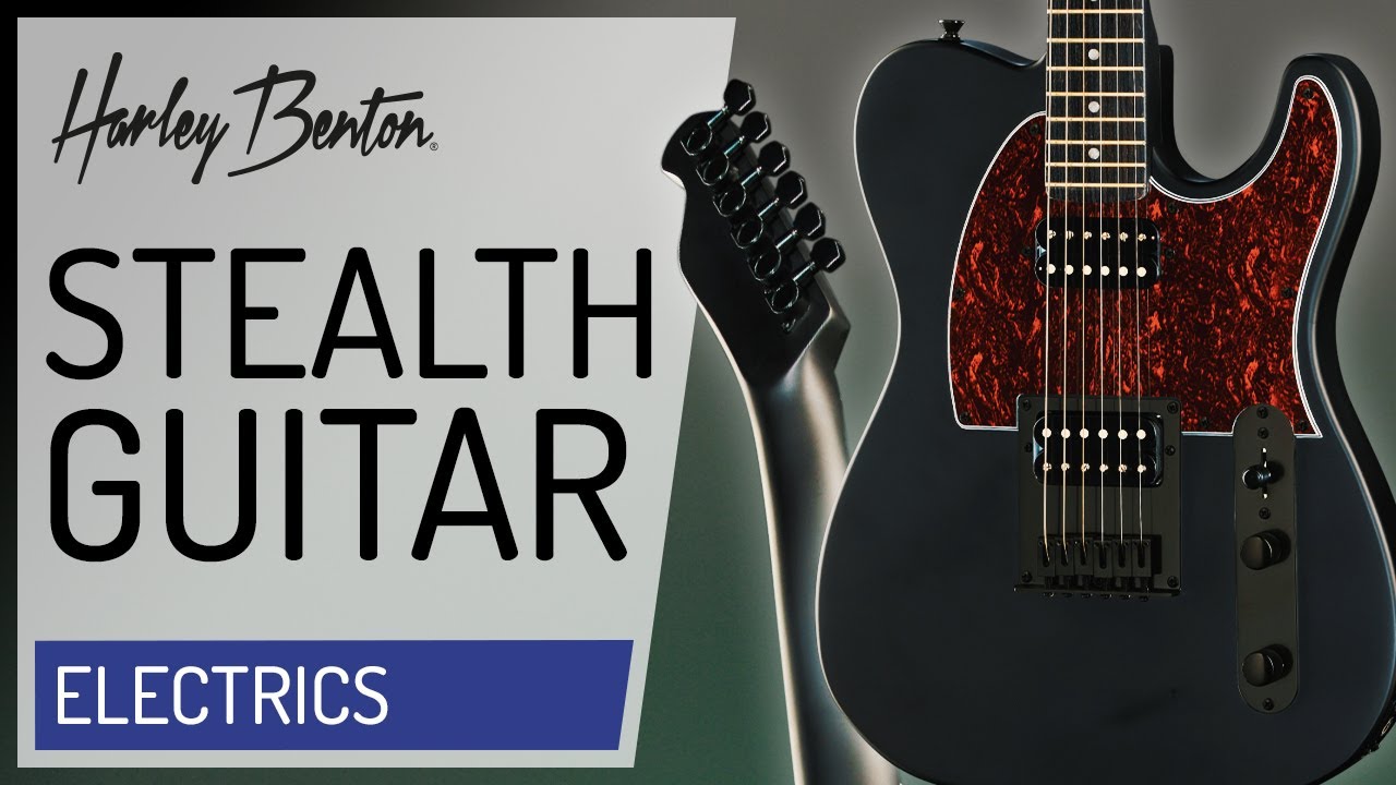 Harley Benton - TE-20HH SBK - - YouTube