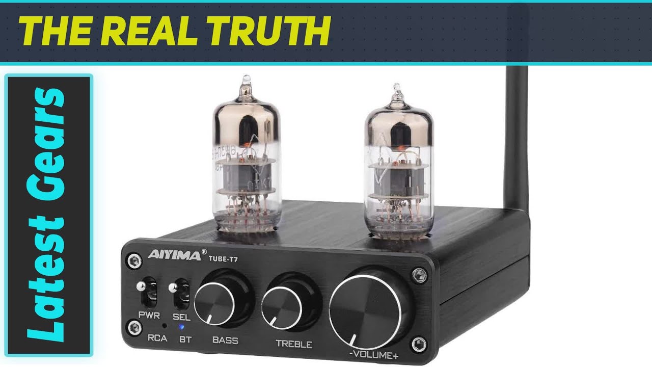 おまけつき】AIYIMA TUBE-T7 / 6N3真空管プリアンプ ブルートゥース