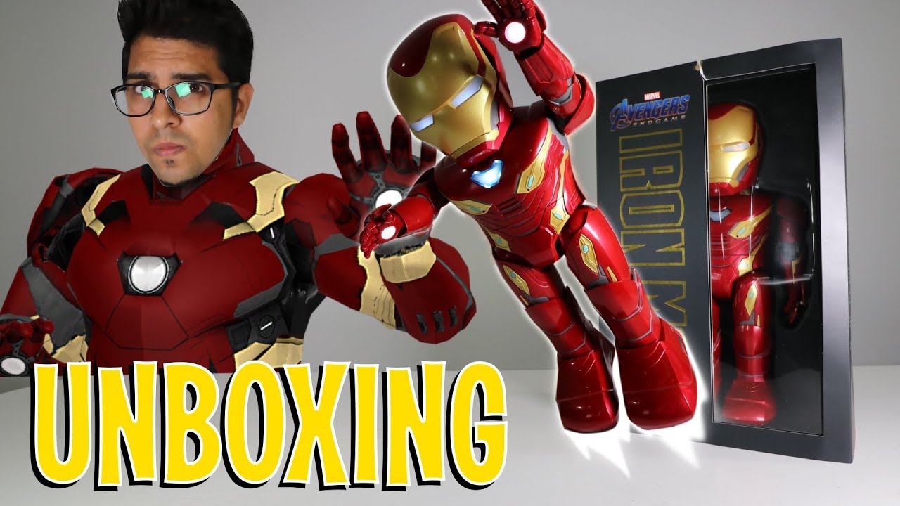 UNBOXING & LETS PLAY! - IRON MAN MK50 ROBOT - Endgame Movie - FULL