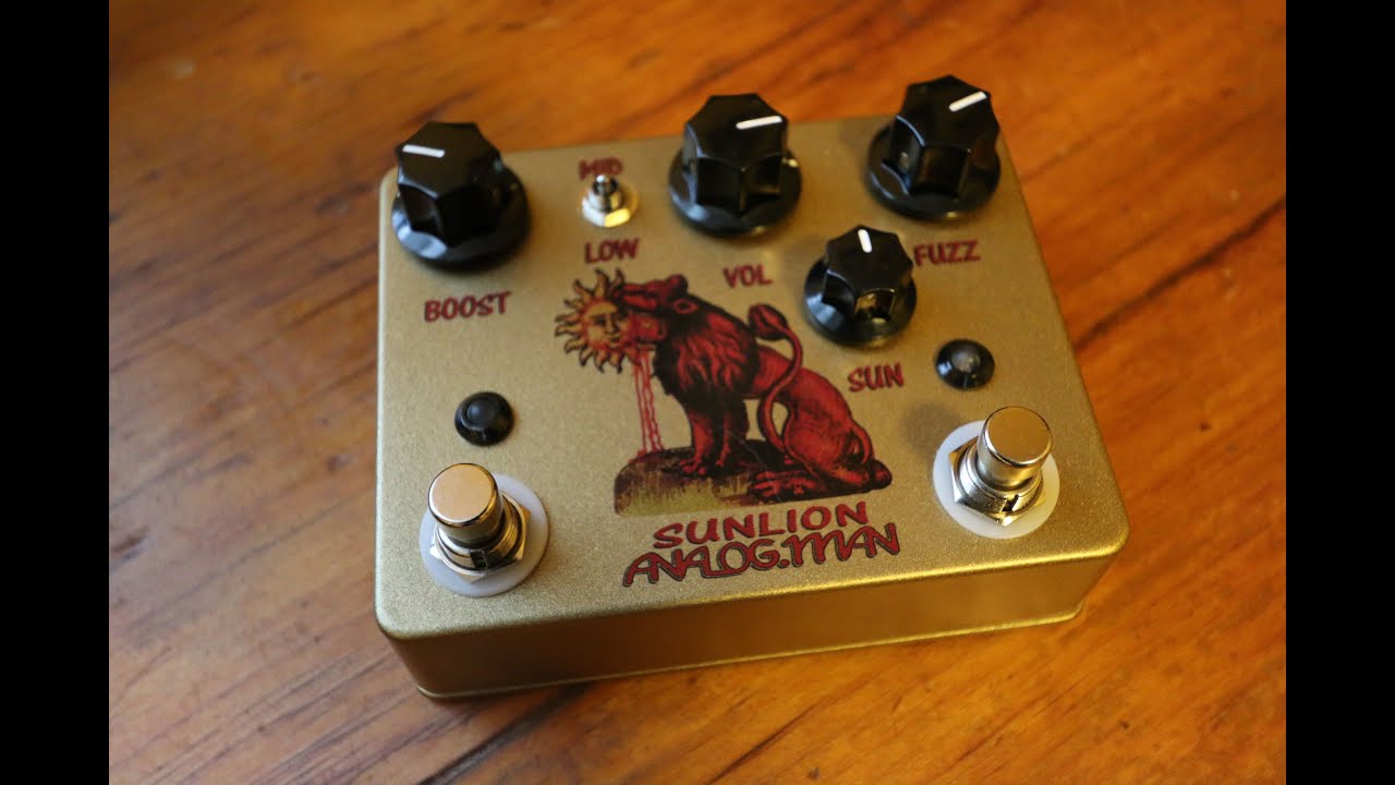 analog man SUN LION FUZZ Analog man Sun Lion Fuzz ファズ Analog