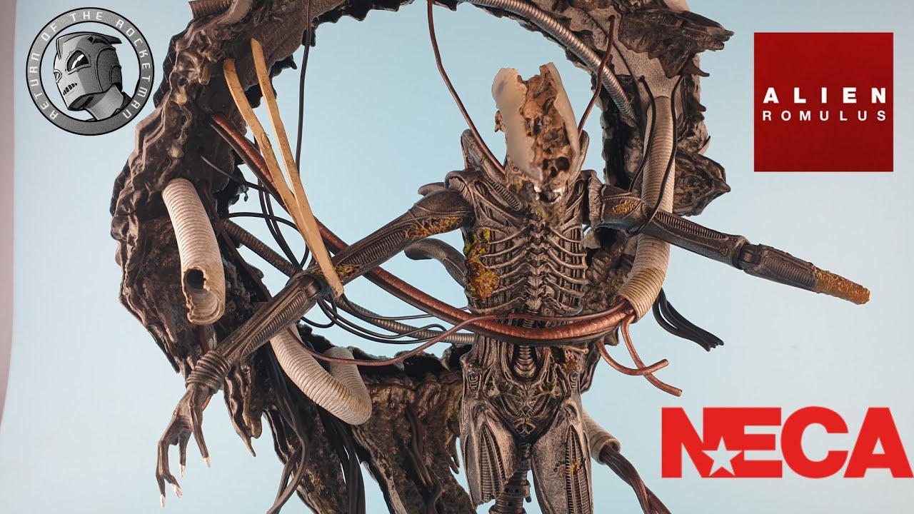 NECA deluxe suspended lab xenomorph XX121 Alien romulus action