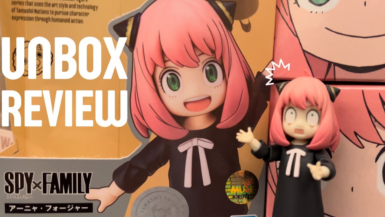 Spy x Family Anya Forger SHF SHFiguarts Unbox Review スパイ