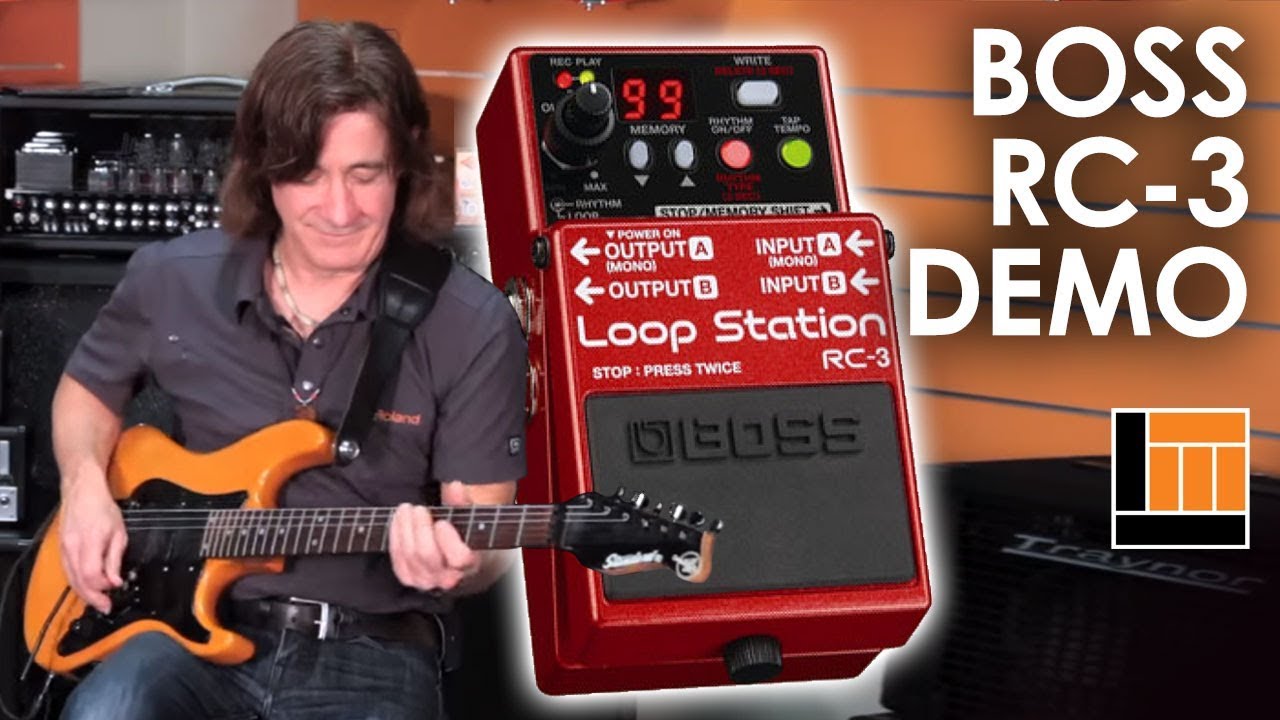 ギター BOSS Loop Station RC-3 BOSS RC-3 Loop Station | Guitar Center