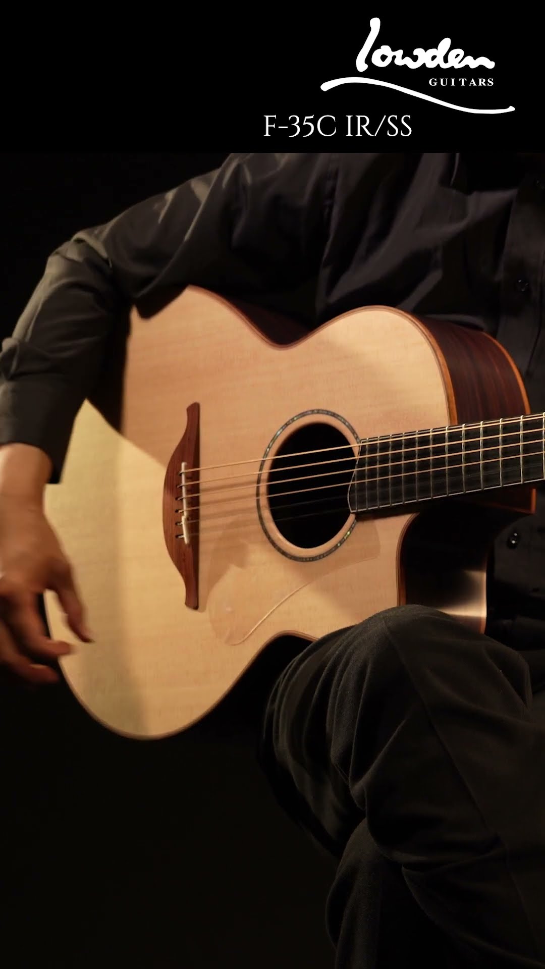 F-35C IR/SS / Lowden Guitars #サウンドハウス #アコースティック