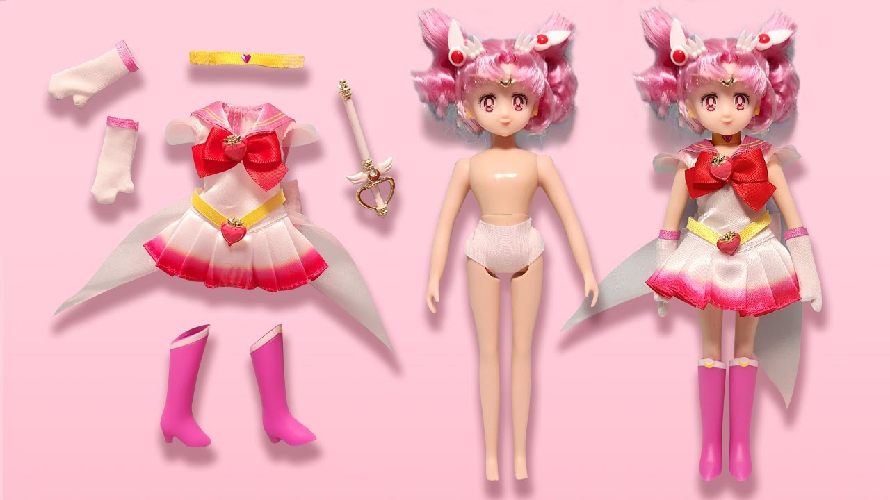 セーラーちびムーン 当時人形 スーパーちびムーン セーラームーンSS