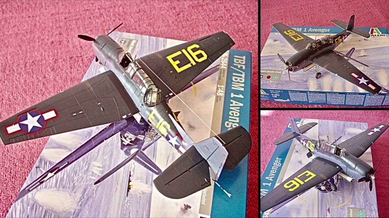 アメリカ海軍「 TBF:TBM 1アベンジャー艦上攻撃機」制作と写真集