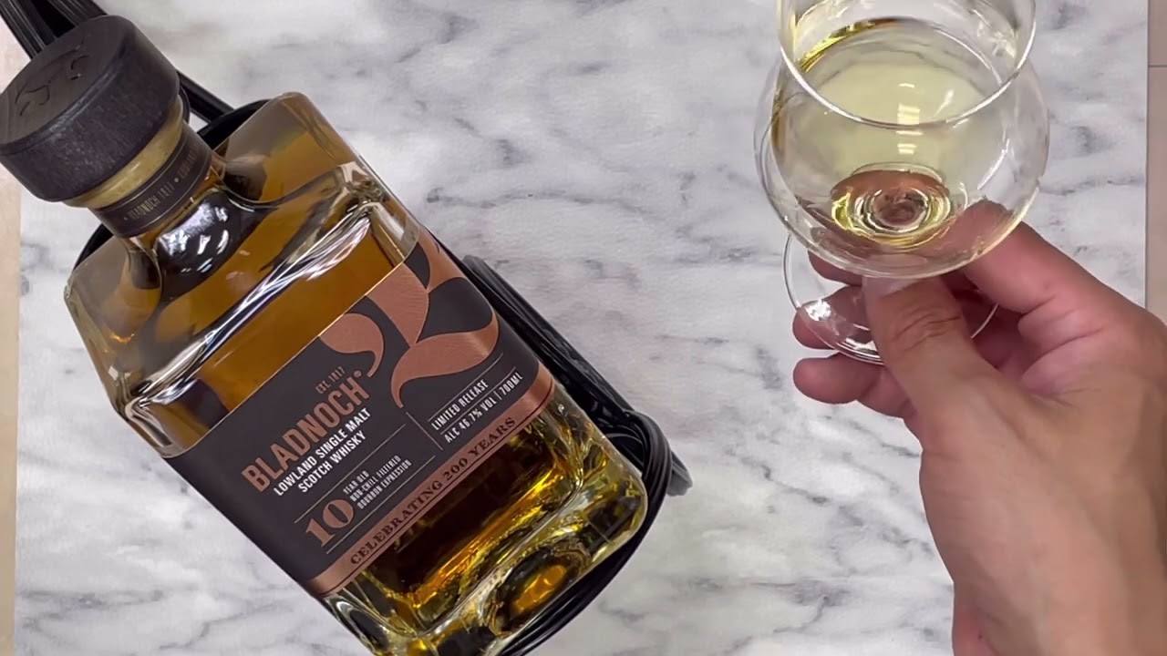 ブラドノック 10年 ローランド シングルモルト レビュー動画/味/比較