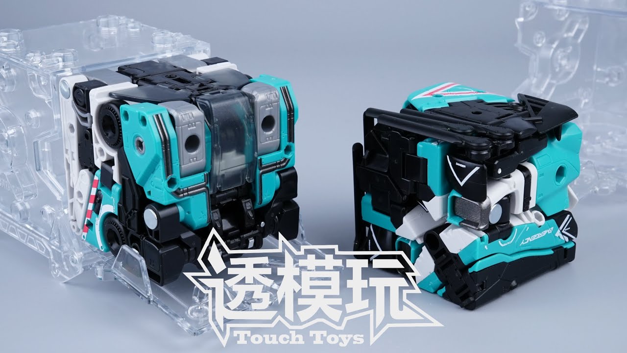 SwiftTransform】Two Combine! Machine Cube Mighty Rescue Team