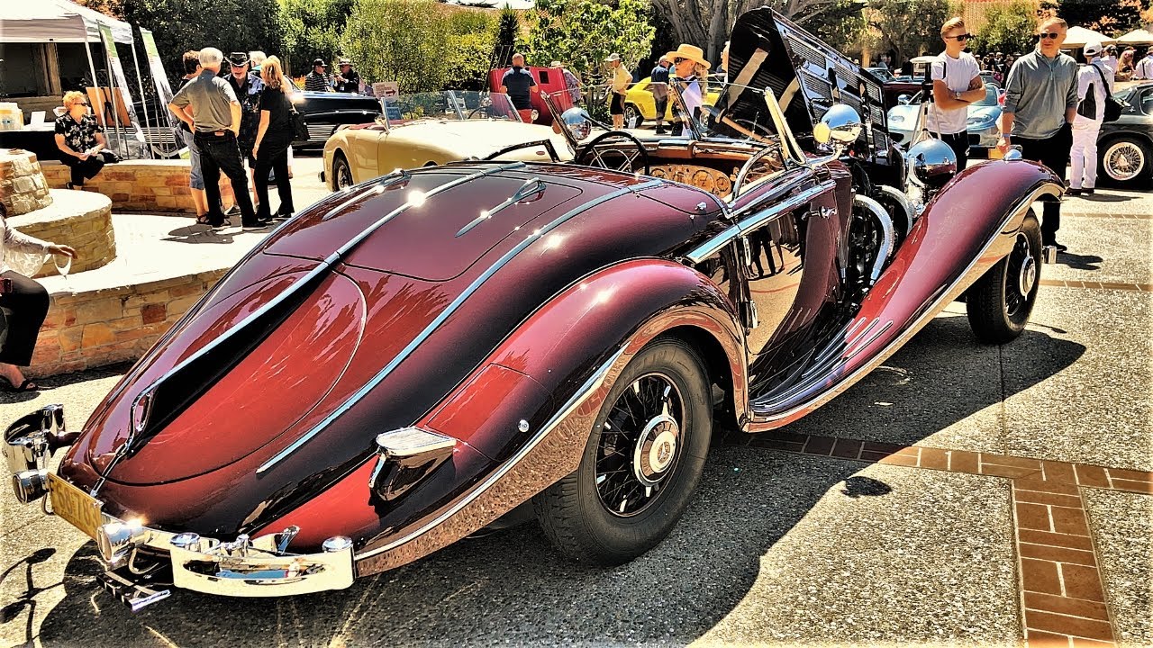A look into the 1936 Mercedes-Benz 500K Special Roadster - YouTube