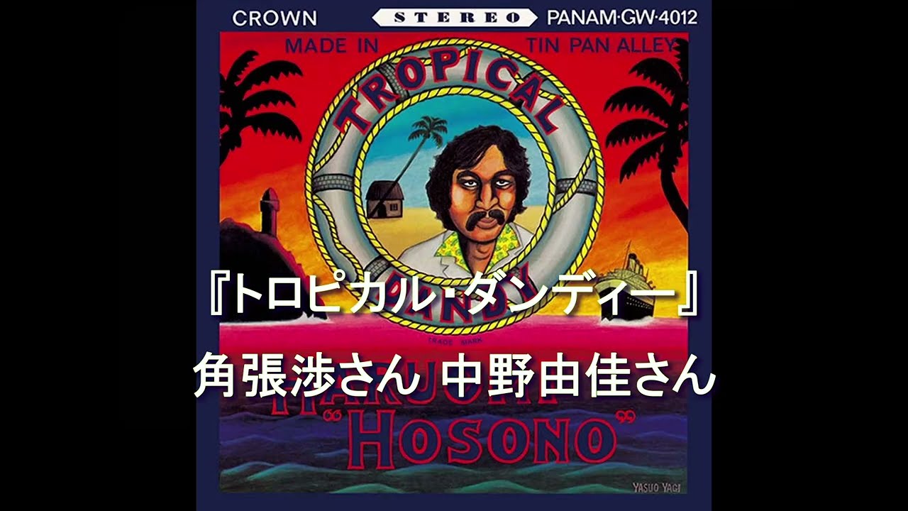 細野晴臣 TROPICAL DANDY CAP トロピカルダンディーキャップ 細野晴臣