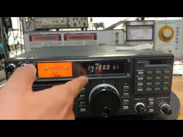 ICOM IC-R71（整備品、電源コード付属） IC-R71 修理完了 【2023/05/24