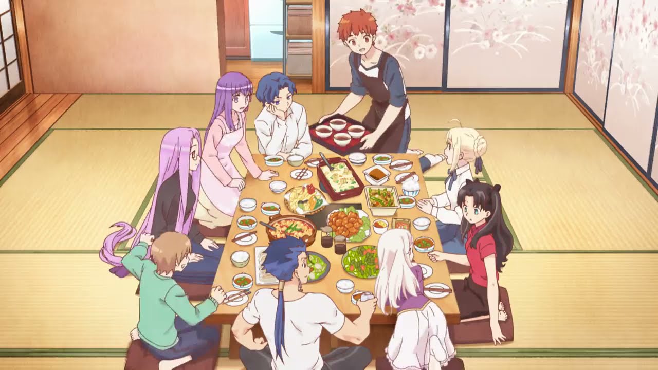 アニメ「衛宮さんちの今日のごはん」PV 15秒ver - YouTube