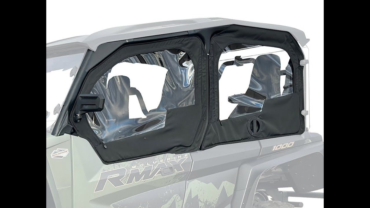 Spike Yamaha Wolverine RMAX-4 Framed Upper Door Kit