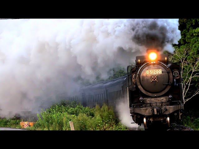 懸命な修繕により復活！SLやまぐち号 D51200号機 山口線試運転 2025.9