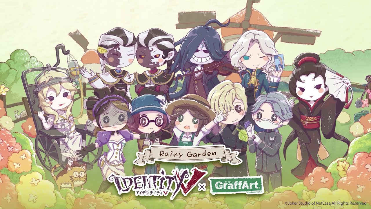 IdentityV第五人格 × GraffArt Rainy gardenテーマコラボPV - YouTube