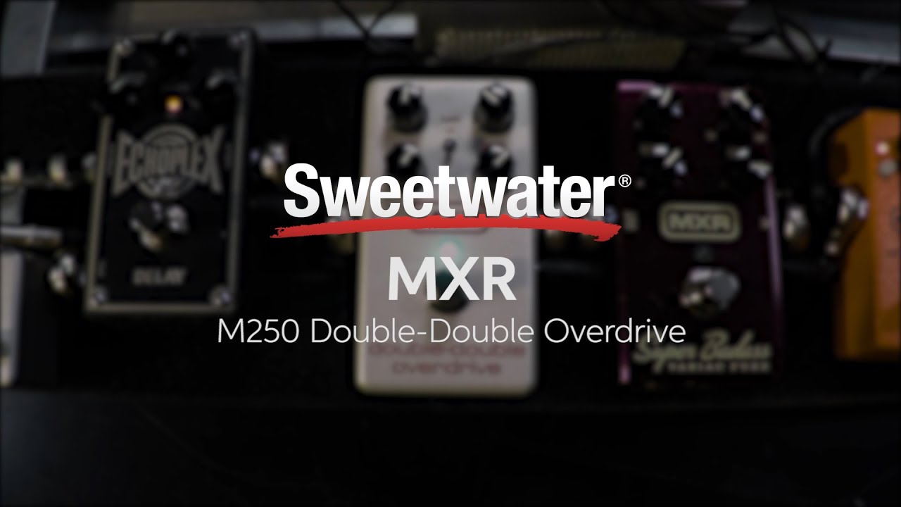 MXR M250 Double-Double Overdrive Pedal Demo - YouTube