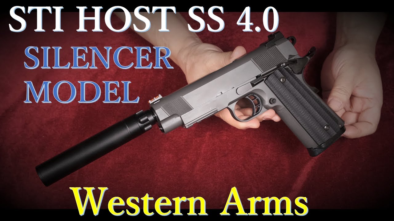 STI HOST SS 4.0 サイレンサーモデル / ウェスタンアームズ 2022 福袋