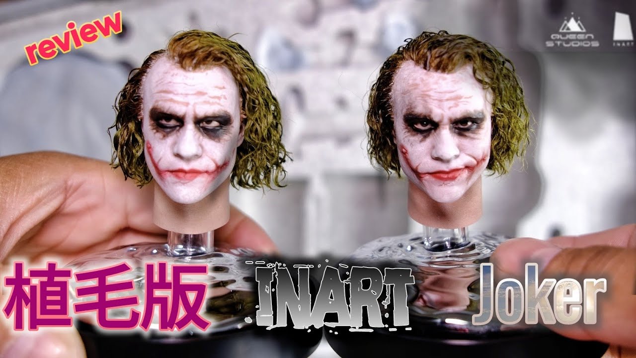 新品未使用 1/6 ジョーカー アクションフィギュア 植毛版 INART