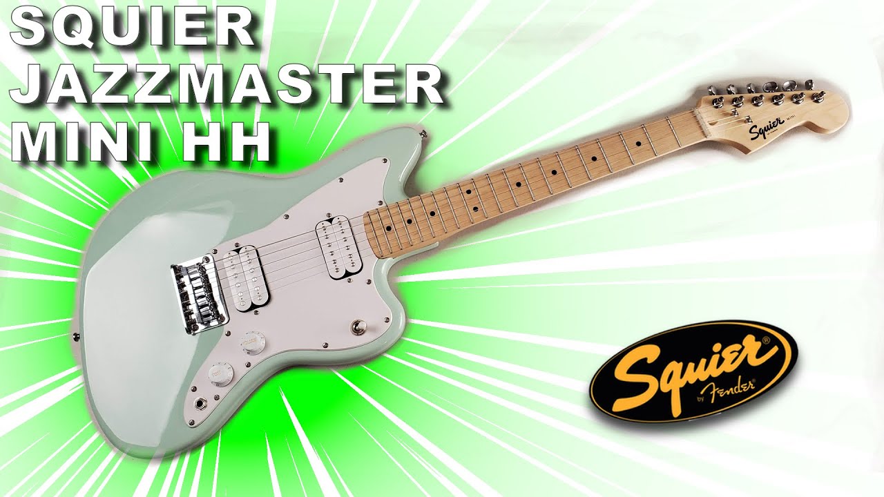 the Fender Squier Mini Jazzmaster HH is tiny! - YouTube