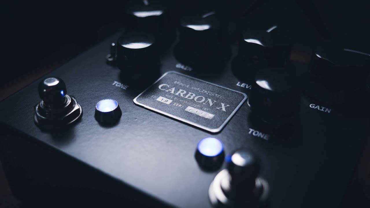 Browne Amplification Carbon X Pedal デュアルオーバードライブ