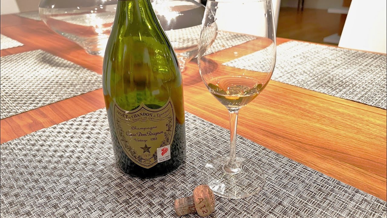 Dom Perignon 1983 Premium Champagne Review - YouTube