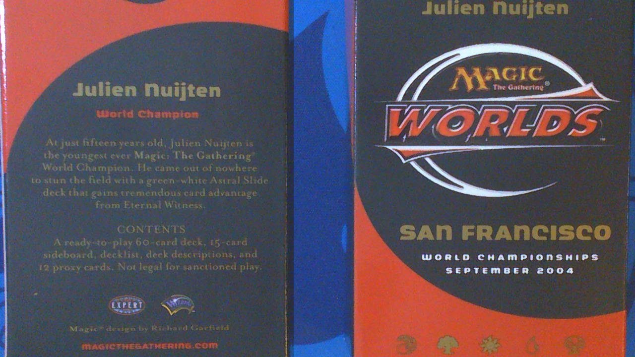 Magic Worlds 2004 World Championships Deck - Champion Julien