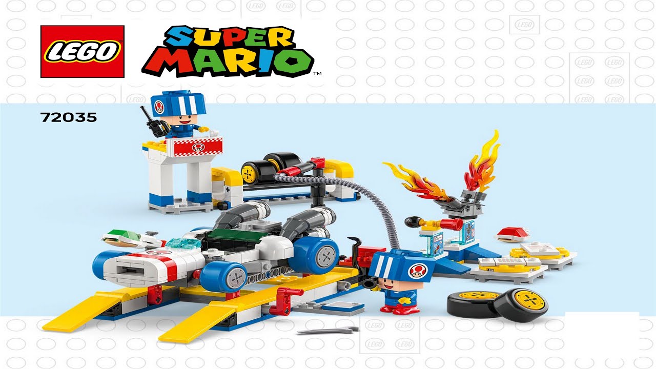 🔥 LEGO instructions 🔥 Super Mario 🔥 72035 🔥 Mario Kart