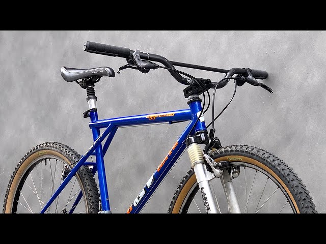 90s GT mountain bike restoration & custom build - YouTube
