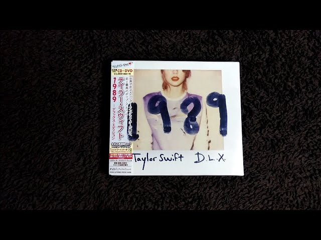 Taylor swift lover deluxe box テイラースウィフト Lover (Deluxe CD