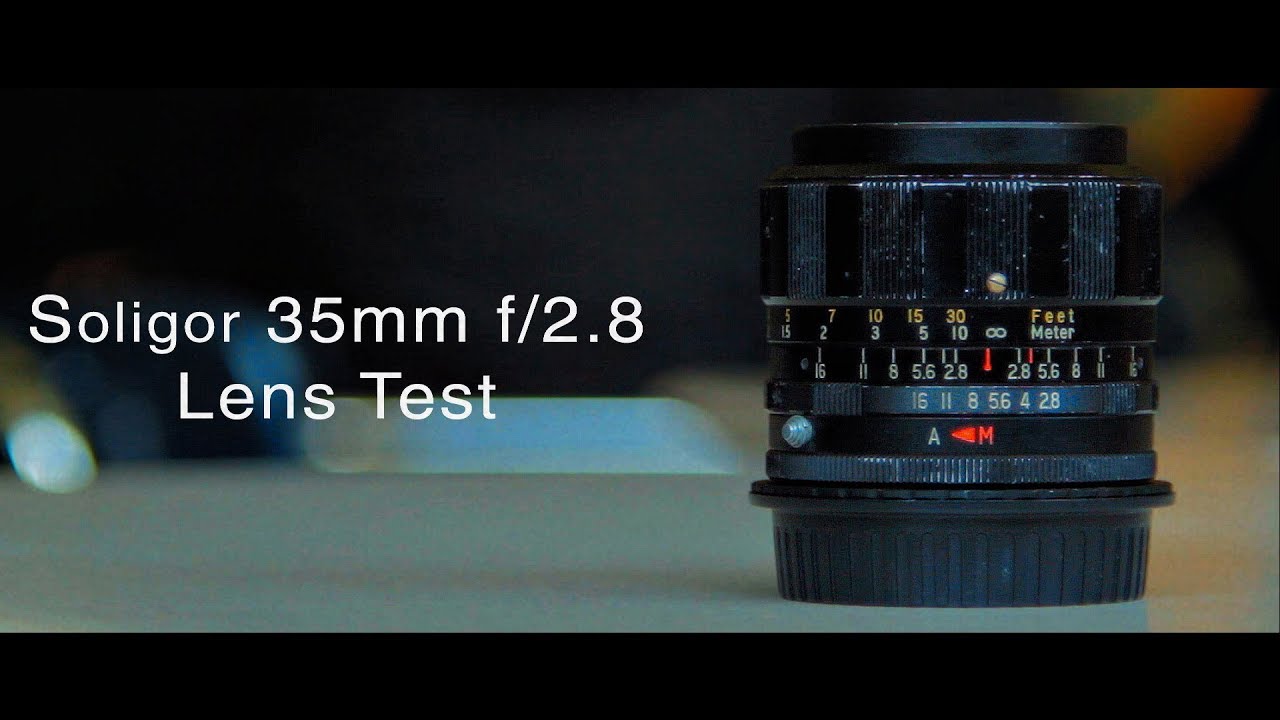 M42) Soligor 35mm f/2.8 - Lens Test - YouTube