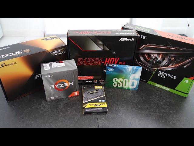 AMD Ryzen 3 3300X - Review and PC Building How-to guide - YouTube
