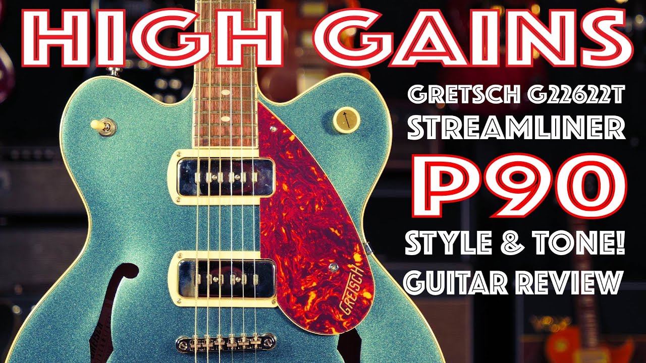Gretsch G2622T P90 Streamliner Bigsby - Guitar Review - YouTube