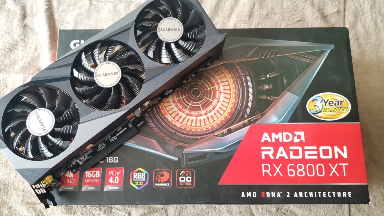GIGABYTE Radeon RX 6800 XT 16GB+水冷セット