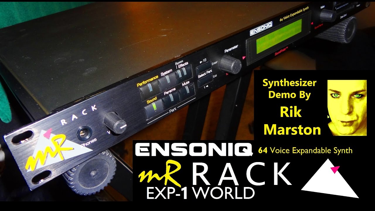 ENSONIQ MR Rack Sound ROM2個付属 ENSONIQ MR Rack Sound ROM2個付属