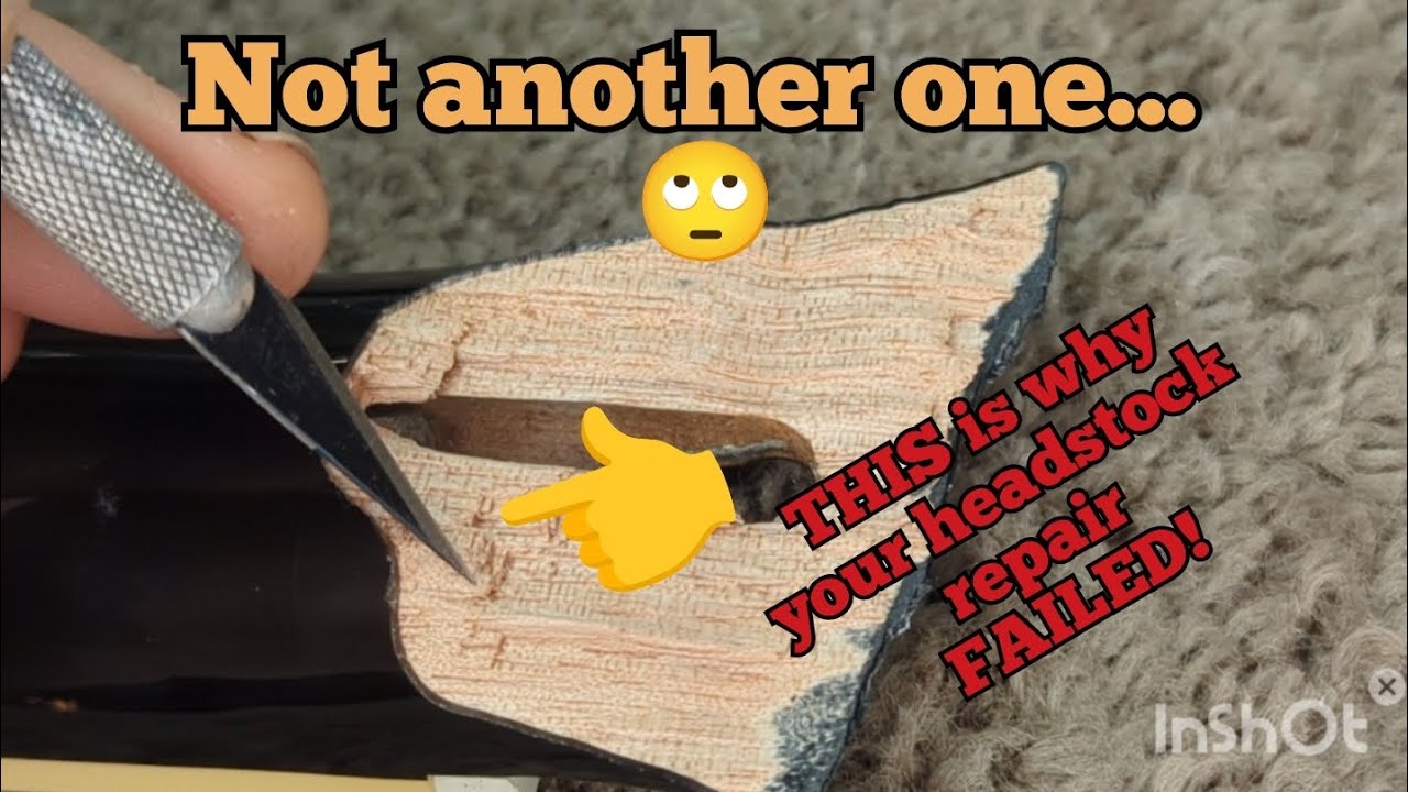 BROKEN Epiphone Les Paul. It's authentic now! THIS is why they