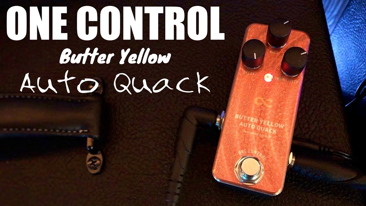 One Control BUTTER YELLOW AUTO QUACK オートワウ