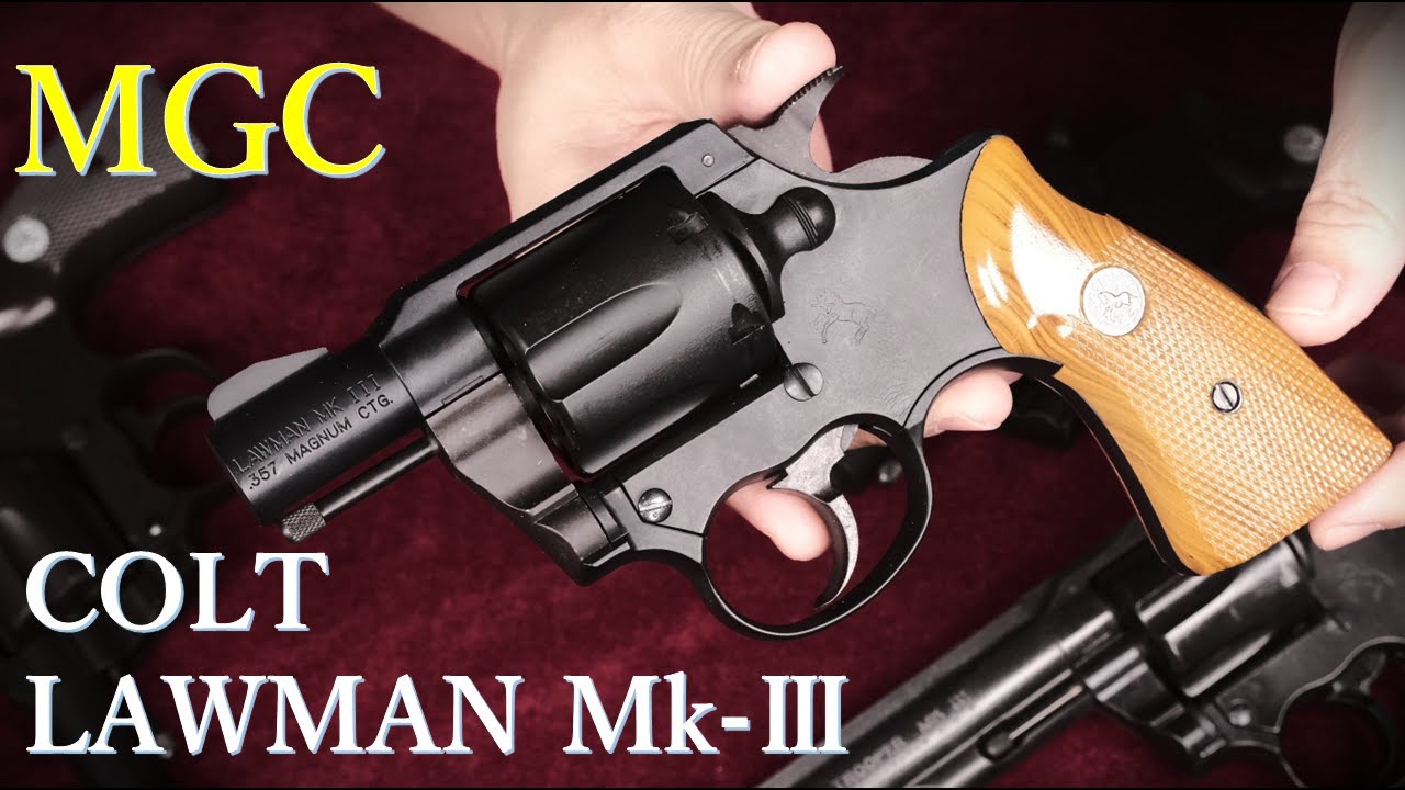 △603077△MGC/コルトローマンLAWMAN MK Ⅲ .357 マグナム CTG・SPG刻