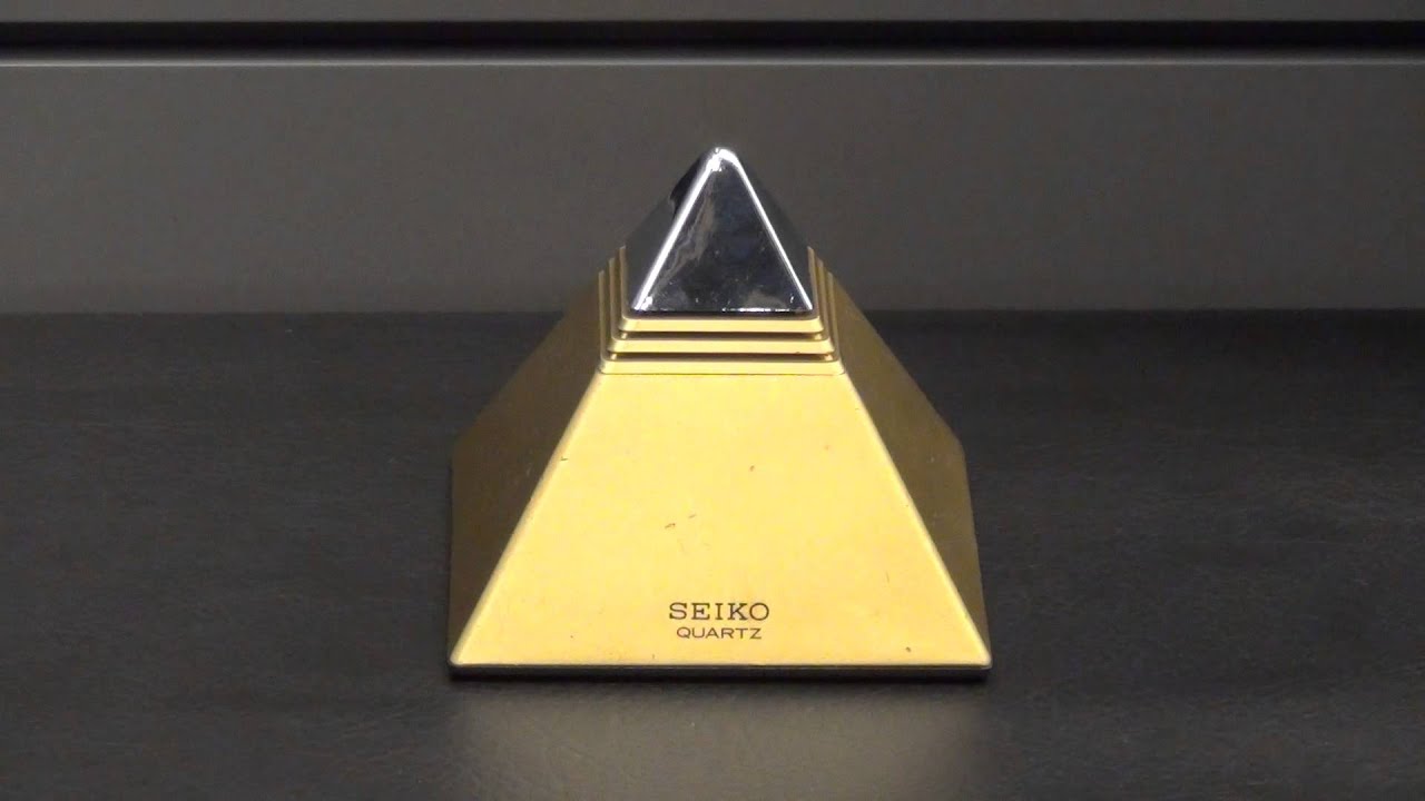稀少】SEIKO セイコーピラミッドトーク 電波時計 稀少】SEIKO